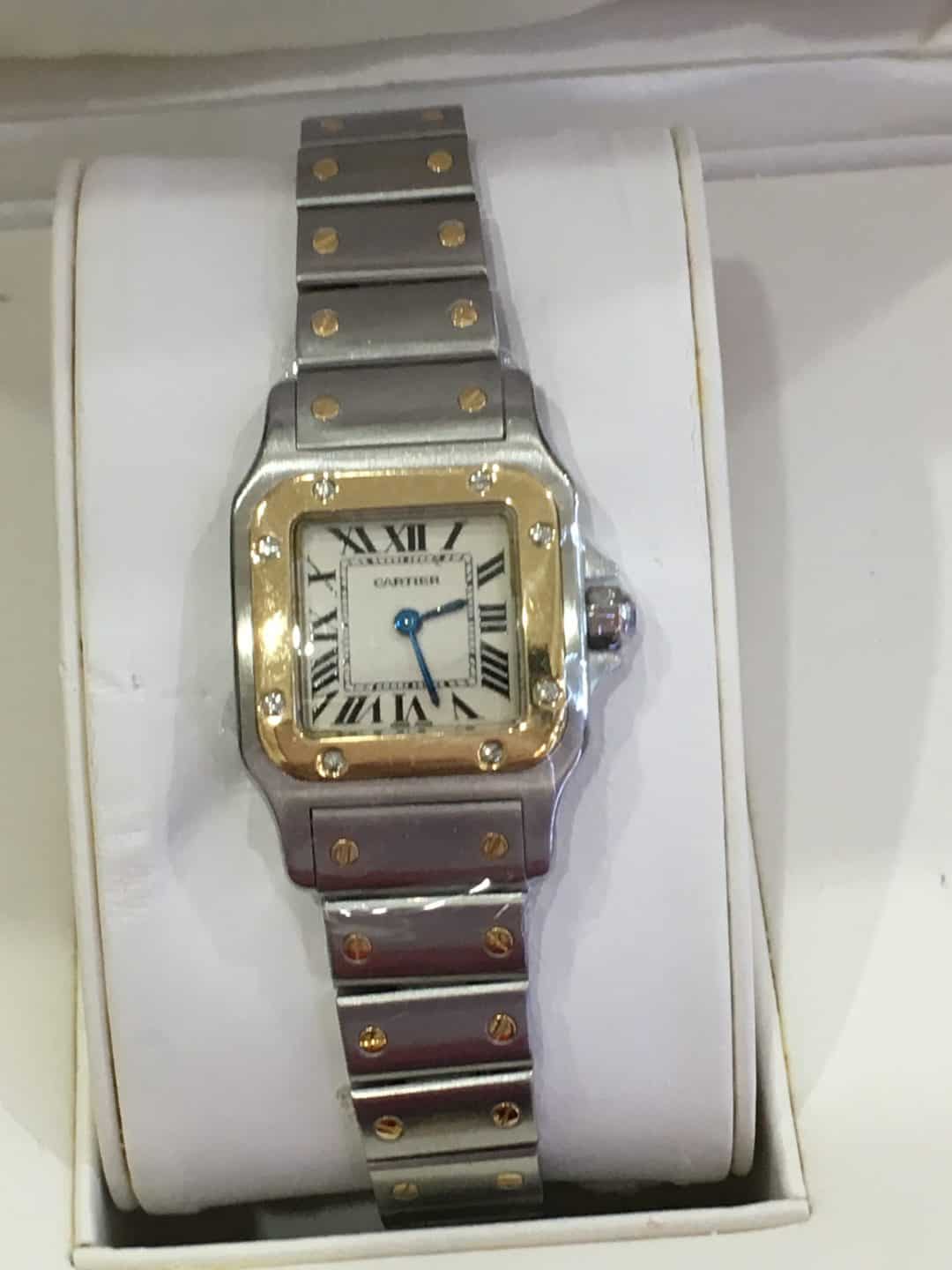 Cartier Santos Steel Gold - Buy and Sell used Rolex Watches and