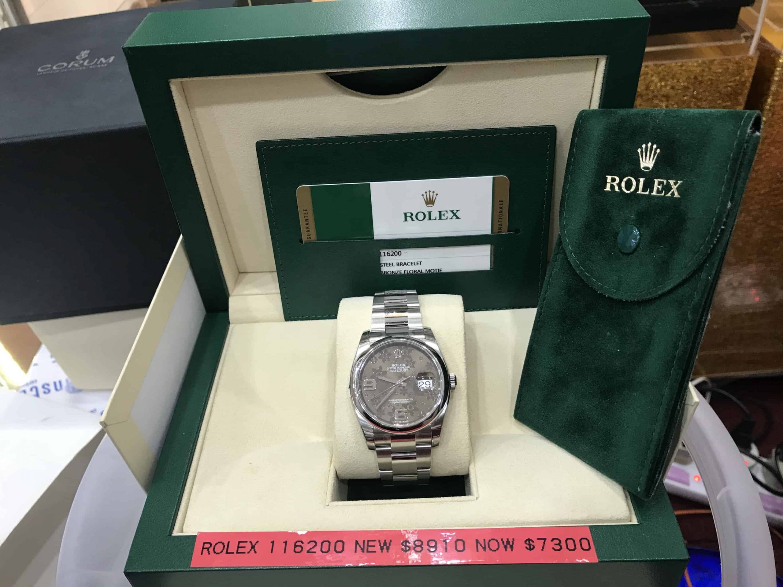 Rolex 116200 sales for sale